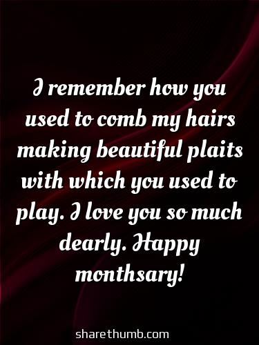 8 monthsary message for him